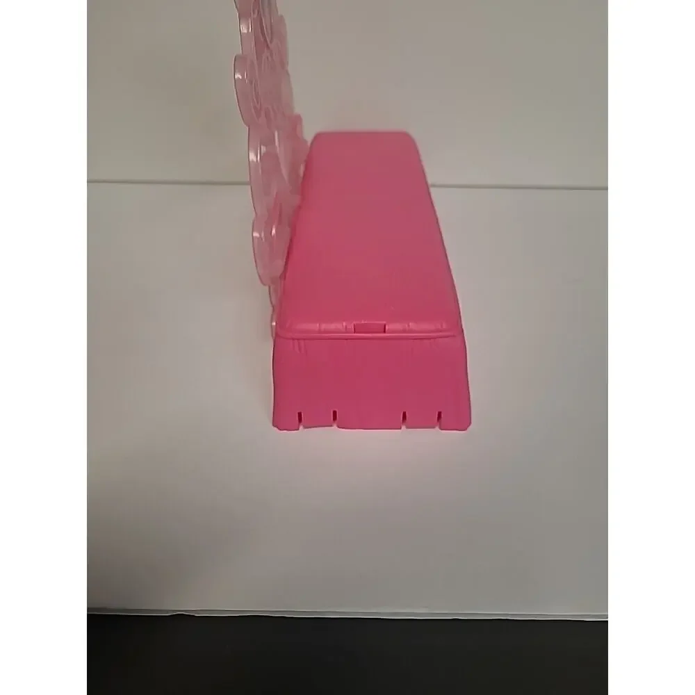 BARBIE DREAM BEDROOM BED AND HEADBOARD MATTEL 2008 PINK